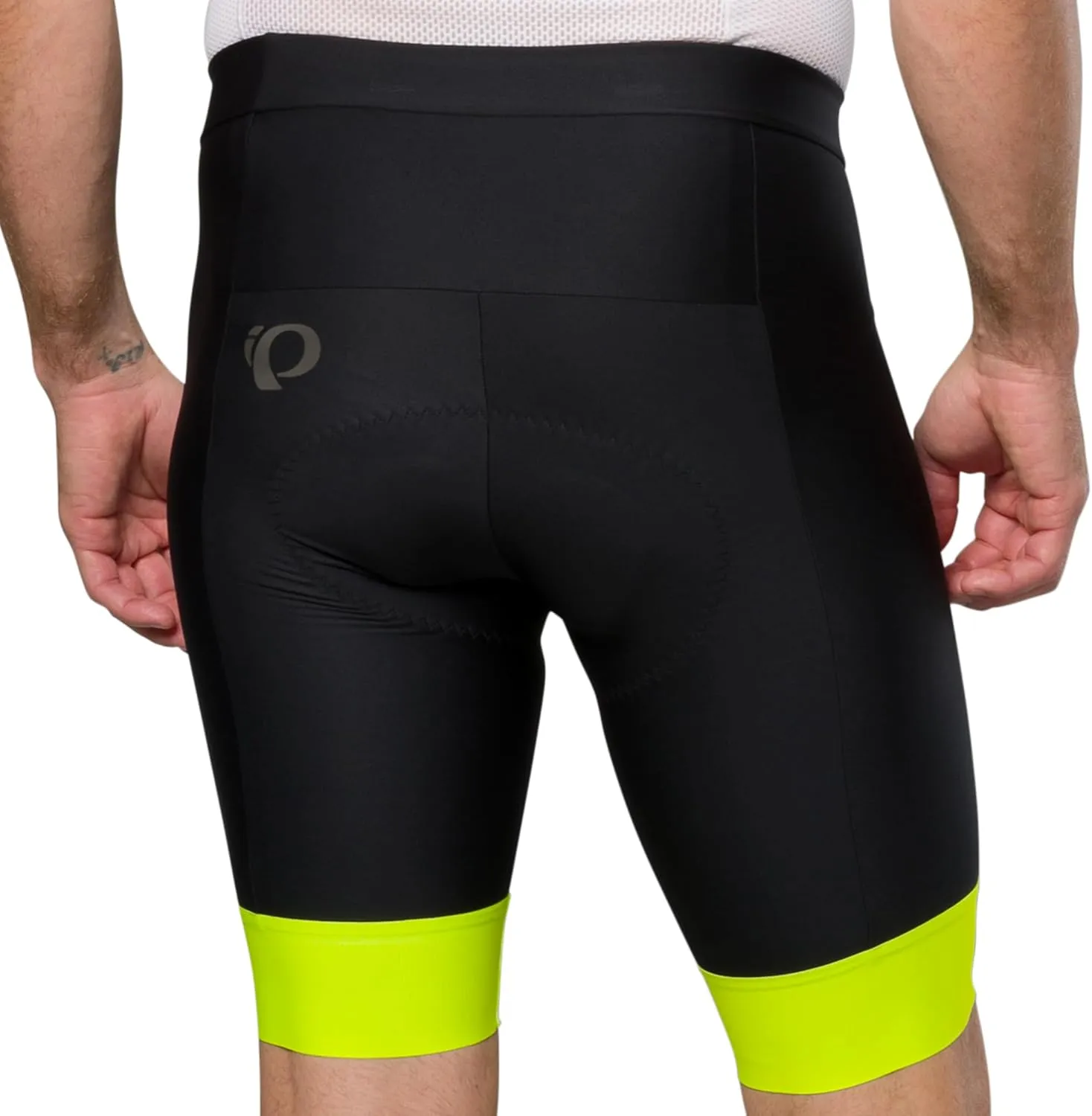 PEARL IZUMI Men's Biker Shorts Cycling Shorts 10.5" Attack Cycling Shorts, Breathable with Reflective Fabric.