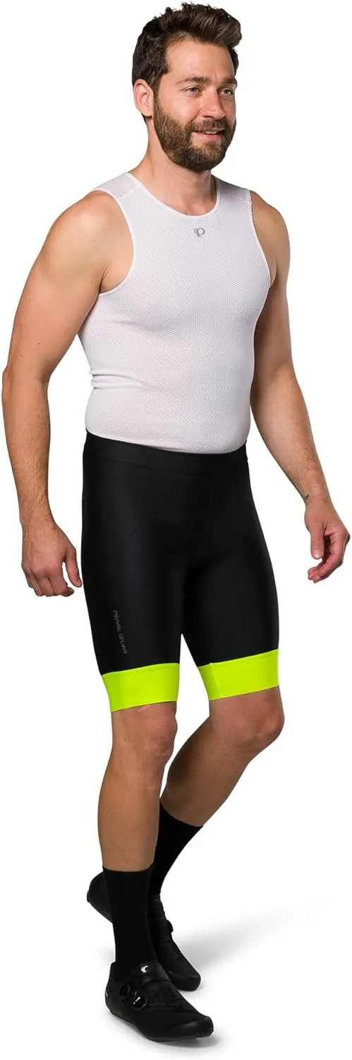 PEARL IZUMI Men's Biker Shorts Cycling Shorts 10.5" Attack Cycling Shorts, Breathable with Reflective Fabric.