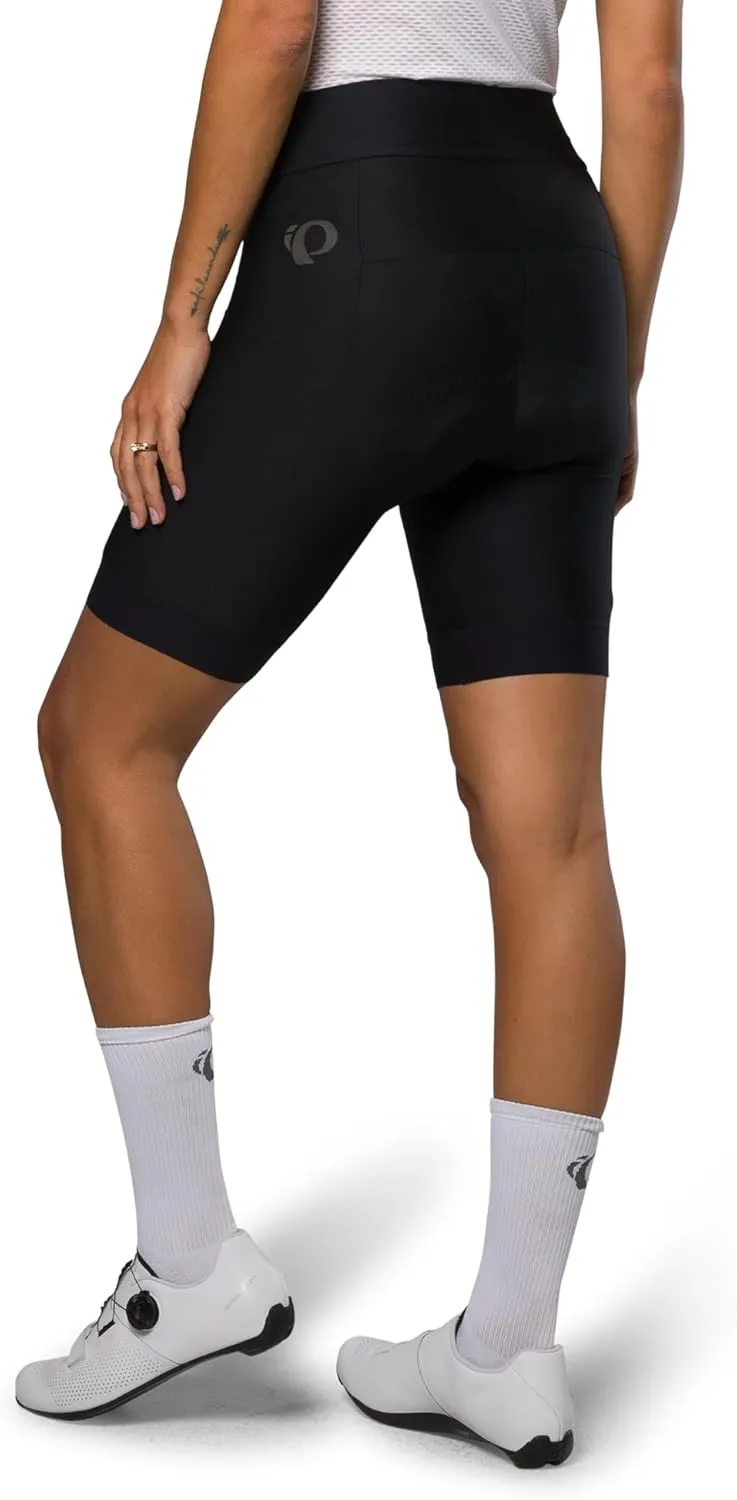 PEARL IZUMI Women's 8" Attack Cycling Shorts, Wide Waistband & Reflective Fabric