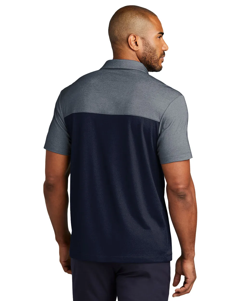 Pique Blend Color Blocked Polo
