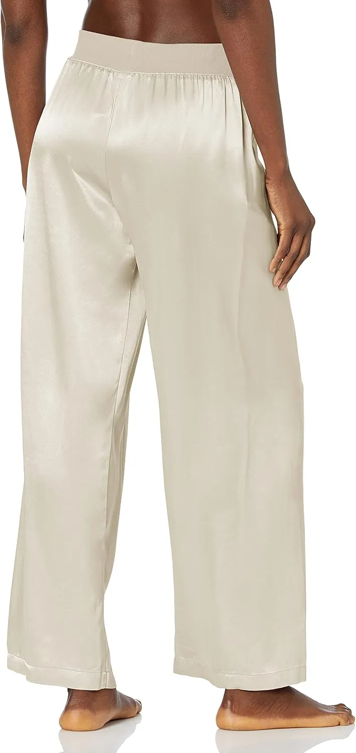 PJ Harlow womens Jolie Satin Pant