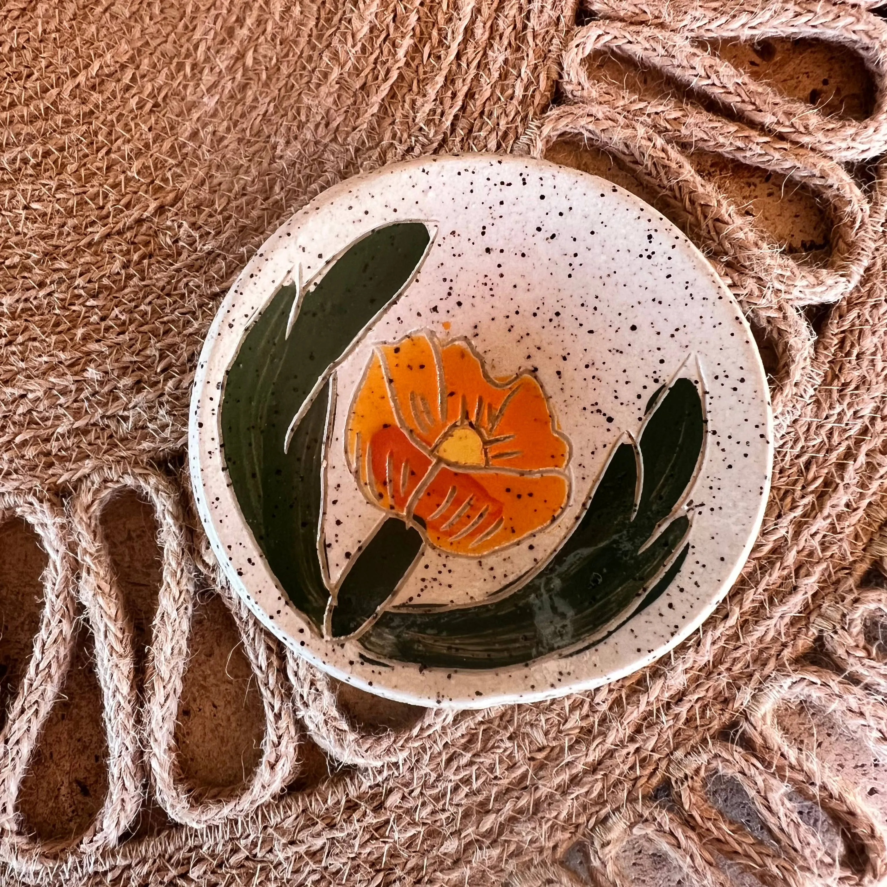 Poppy Trinket Dish