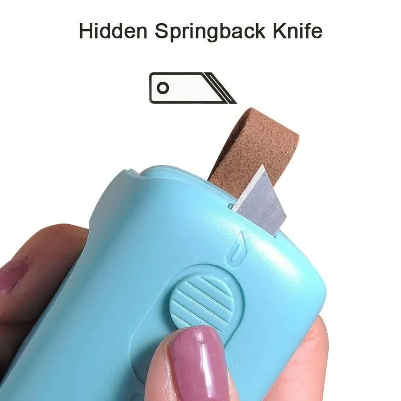 Portable Food Sealer - Mini Cutter for Storage