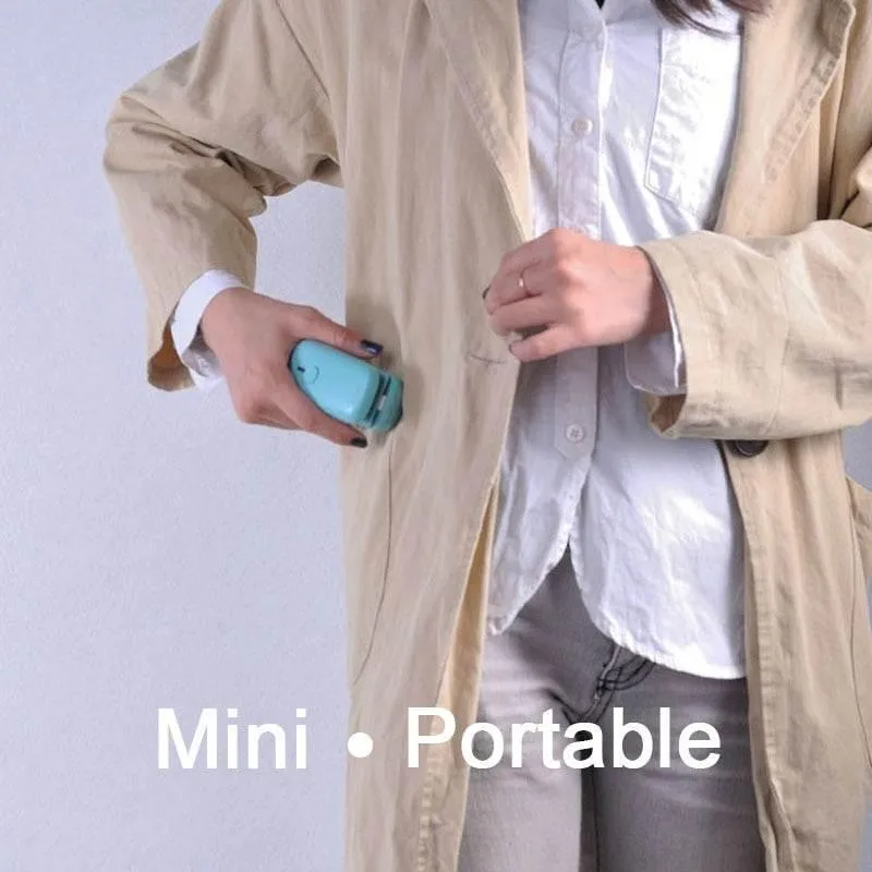 Portable Food Sealer - Mini Cutter for Storage