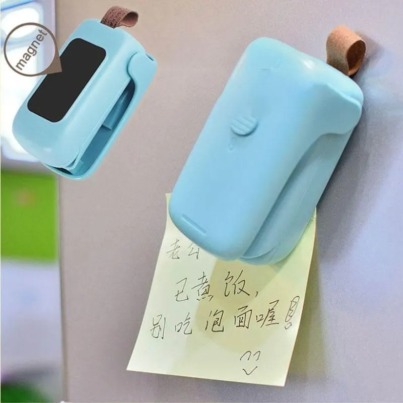 Portable Food Sealer - Mini Cutter for Storage