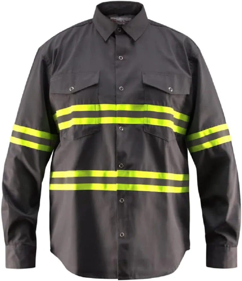 Premium High Visibility Safety Shirt - Full Sleeve