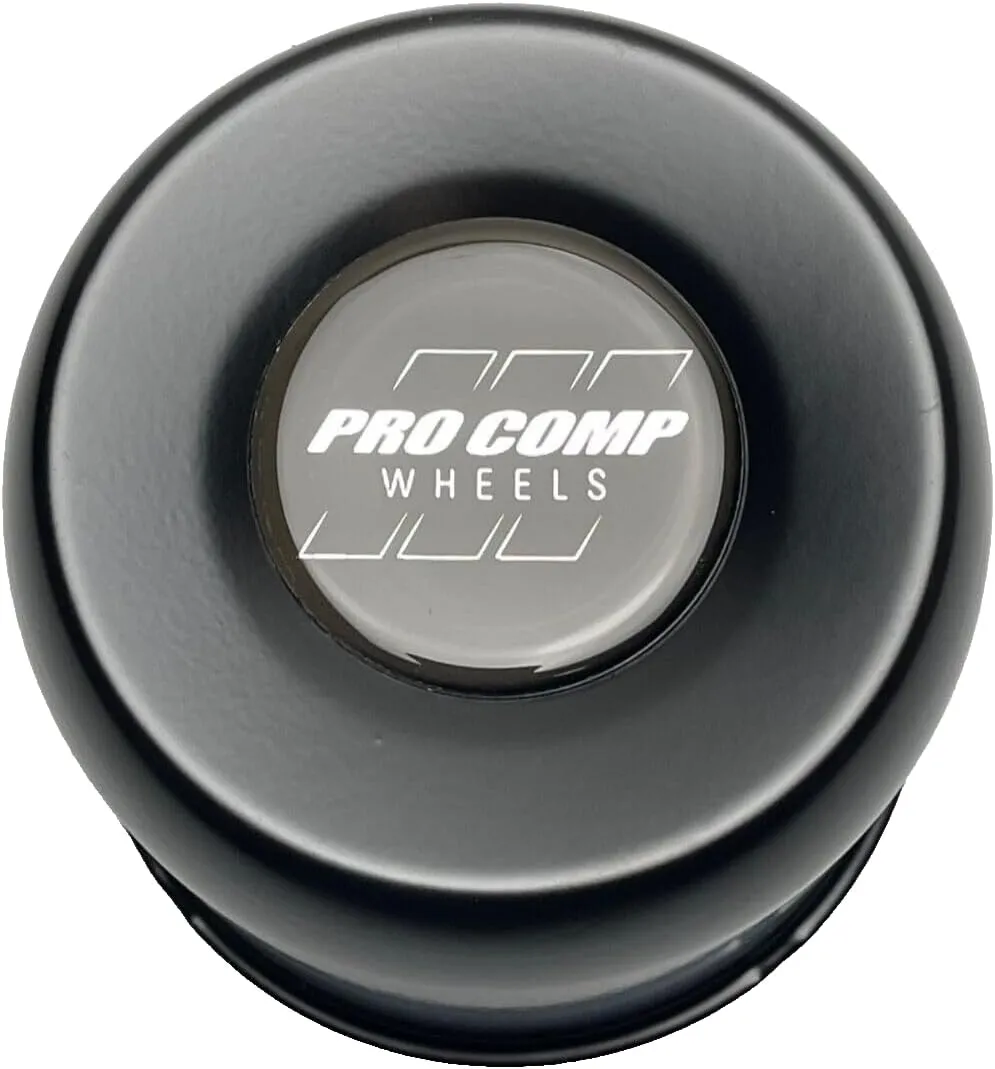 PRO COMP Satin Black Push Thru Wheel Center Cap 2425017