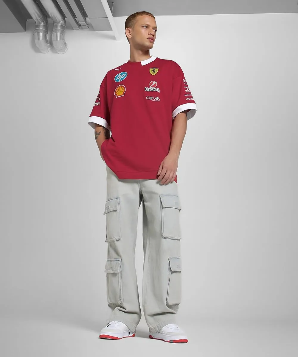 PUMA Scuderia Ferrari F1 2025 Driver's Oversized Tshirt