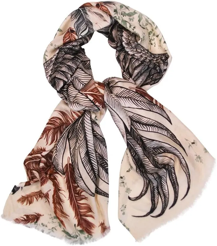 Pure Cotton Hand Painted and Digitally Printed Scarves