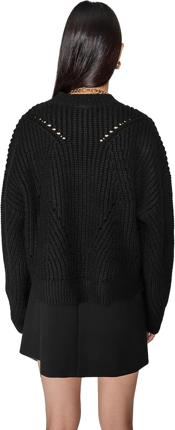 Rebecca Minkoff Women's Brooks Spilt Hem Sweater