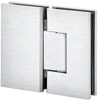 Replacement for Maxum Series Glass To Glass Mount Shower Door Hinge 180 Degree Satin-Chrome