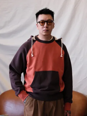 Retro Color-Blocked Hoodie