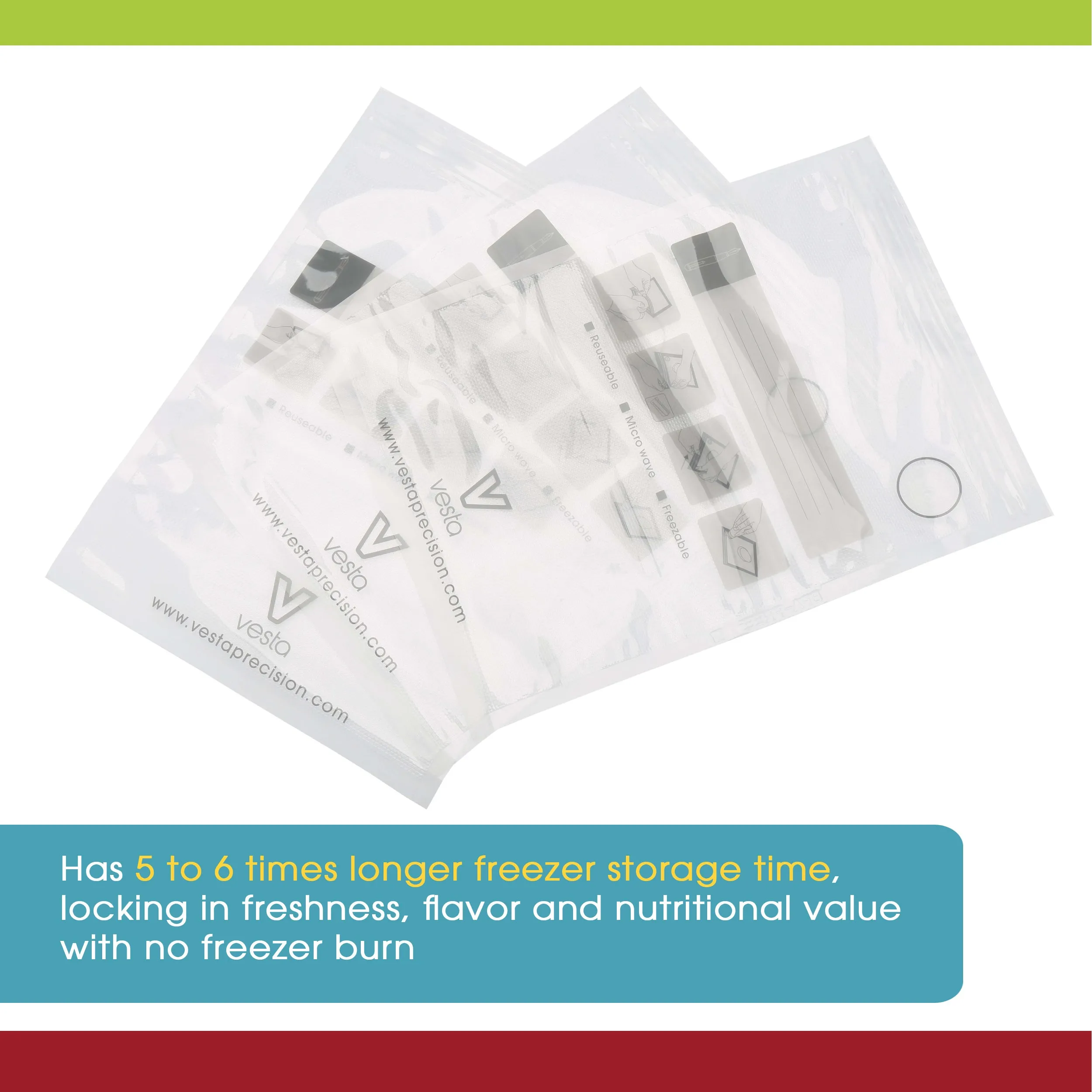 Reusable Handheld Sealer Pouches