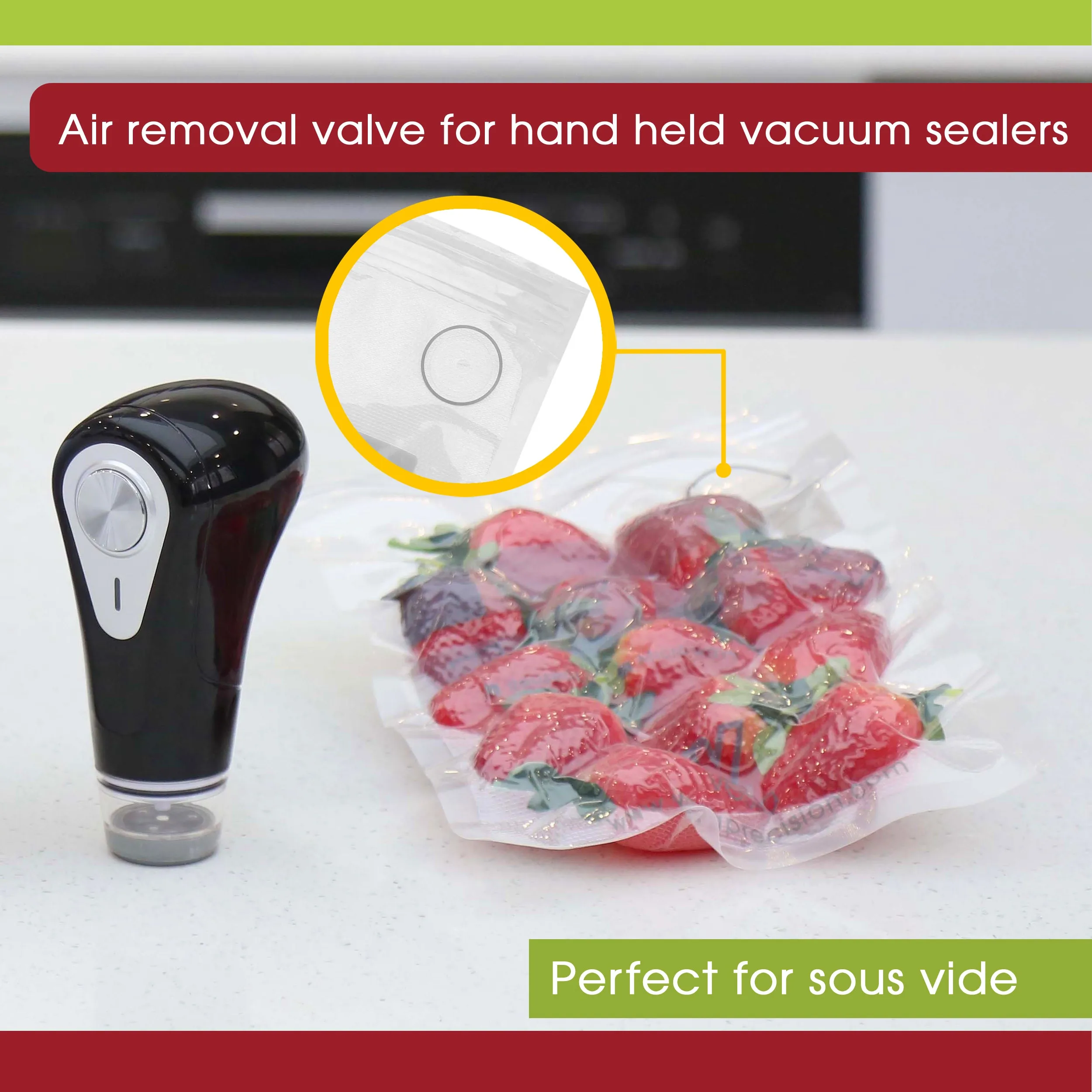 Reusable Handheld Sealer Pouches