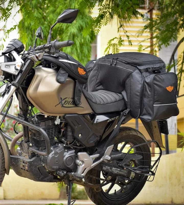 Rhino 70L Tail Bag with Rain Cover and Dry Bag