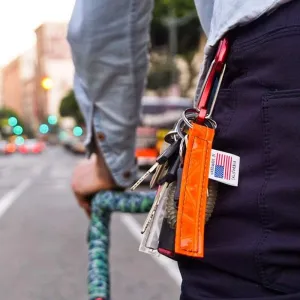 ROAD RUNNER Reflective Keychain
