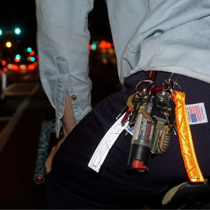 ROAD RUNNER Reflective Keychain