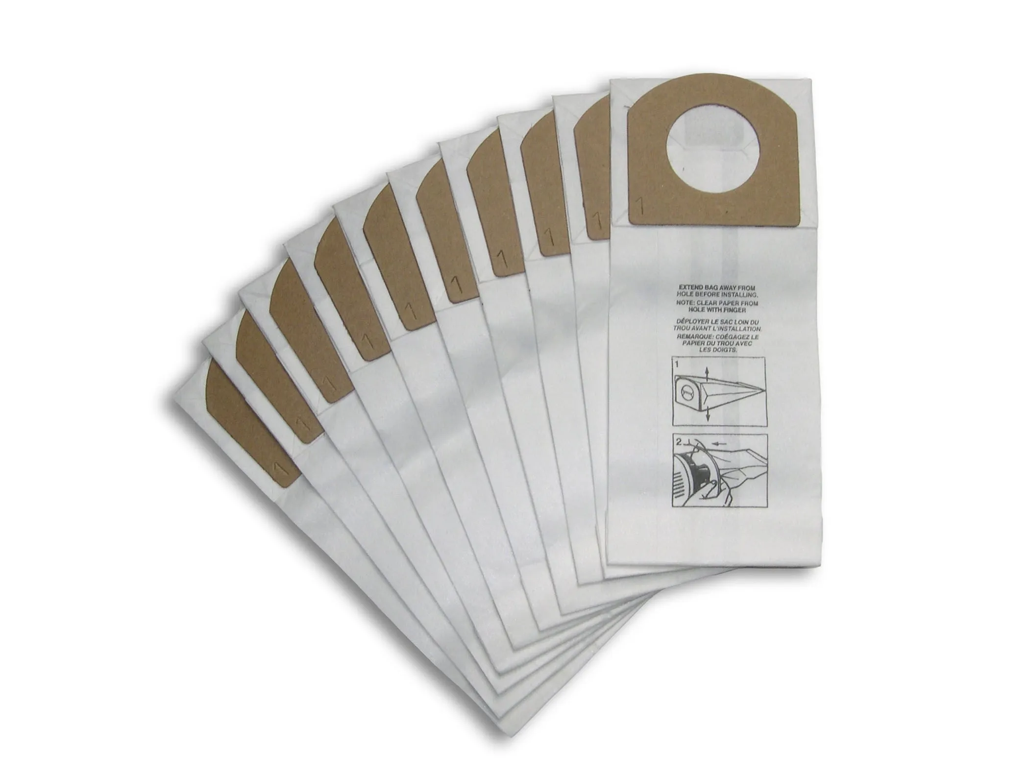 Royal Dirt Devil Model 103 Bags - 10 Bags