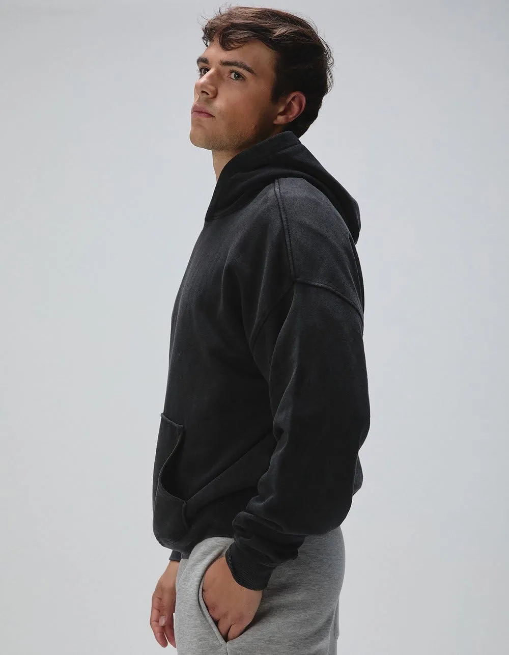 Rsq Mens Washed Oversized Hoodie
