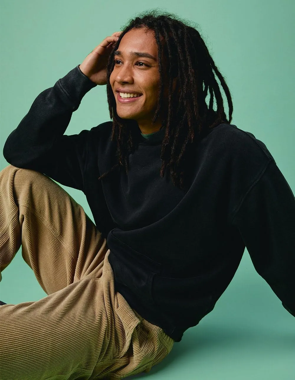 Rsq Mens Washed Oversized Hoodie