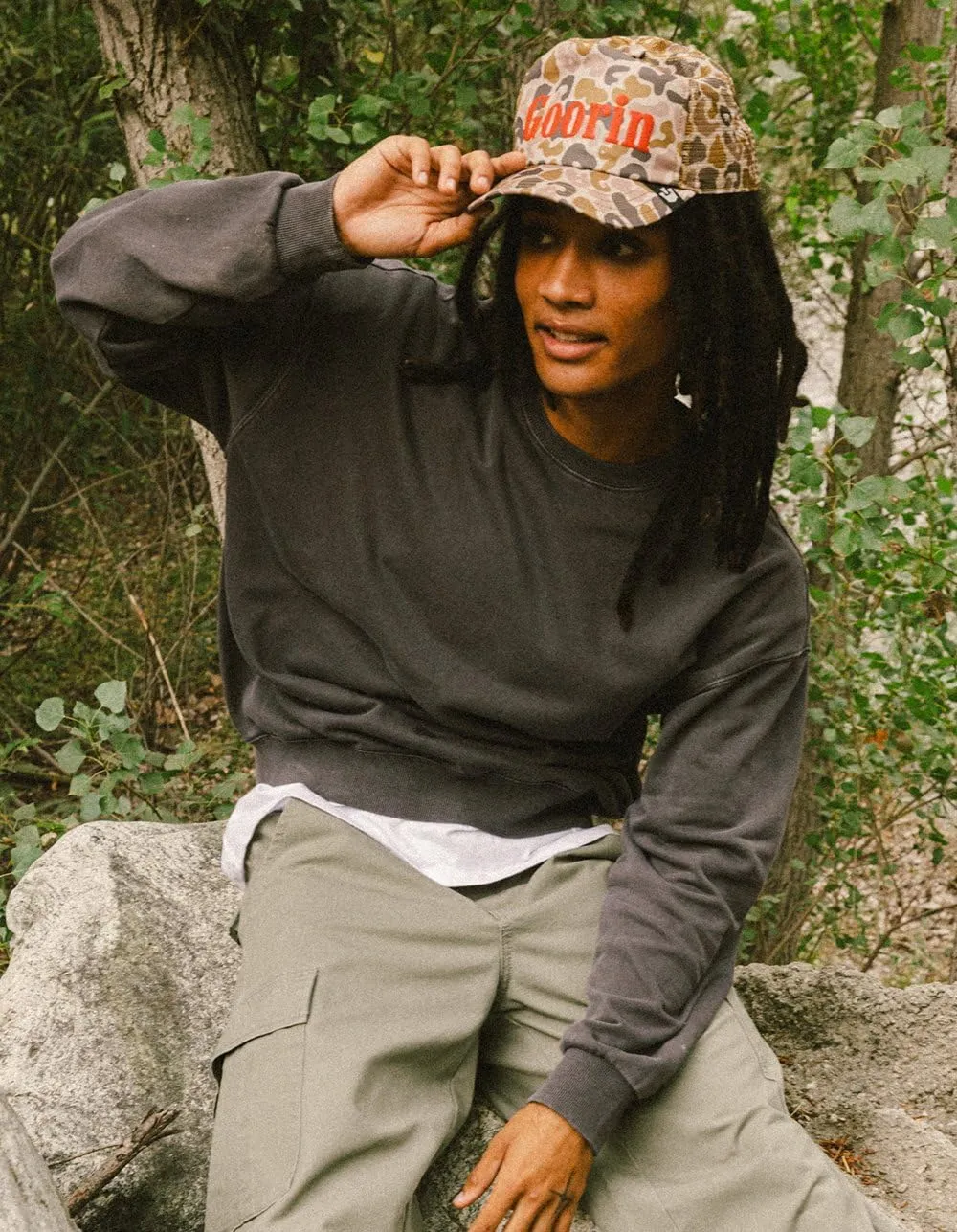 Rsq Washed Oversized Crewneck Sweatshirt
