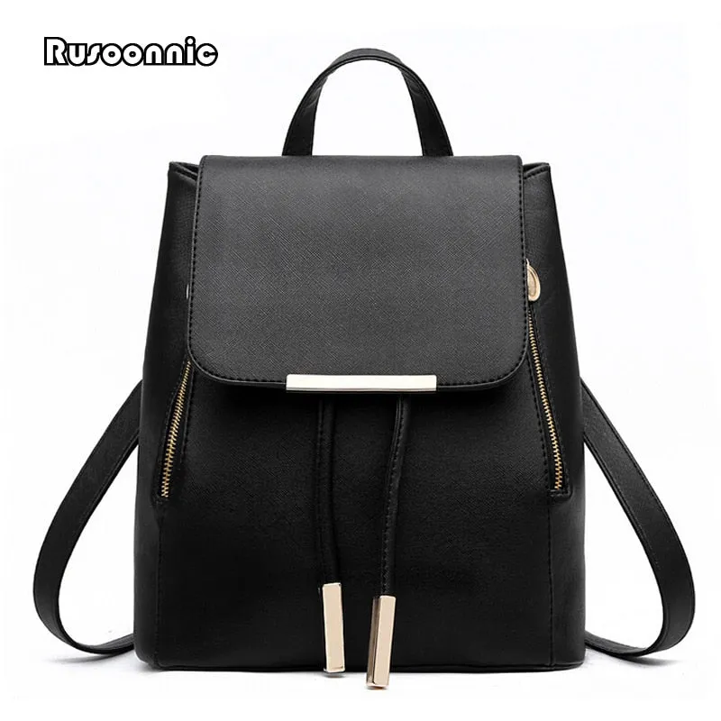 Rusoonic Leather Backpacks