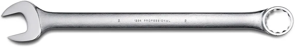 Satin Combination Wrench 2" 12 PT