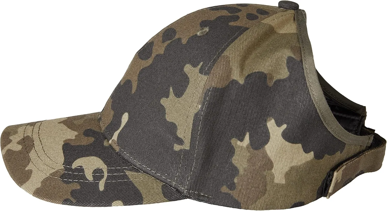 Satin Lined Baseball Hat for Women | Ponytail Hat for Curly Natural Hair | Backless Cap | Curl Hair Cap