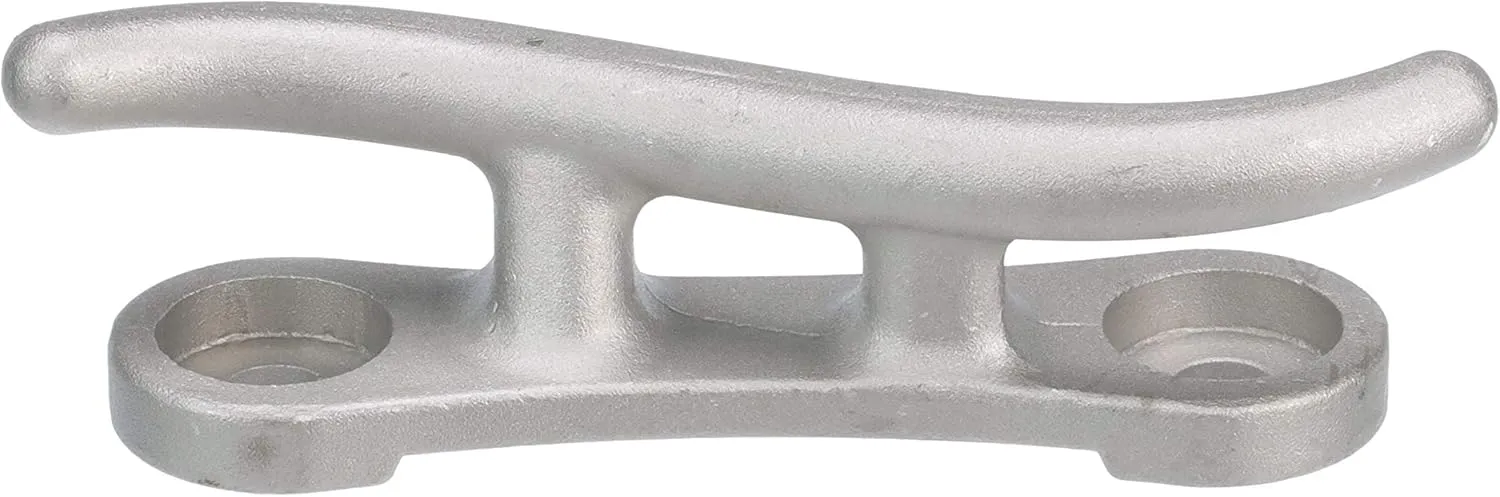 Seachoice Cast Aluminum “S” Dock Cleat, Corrosion Resistant Aluminum, Various Sizes