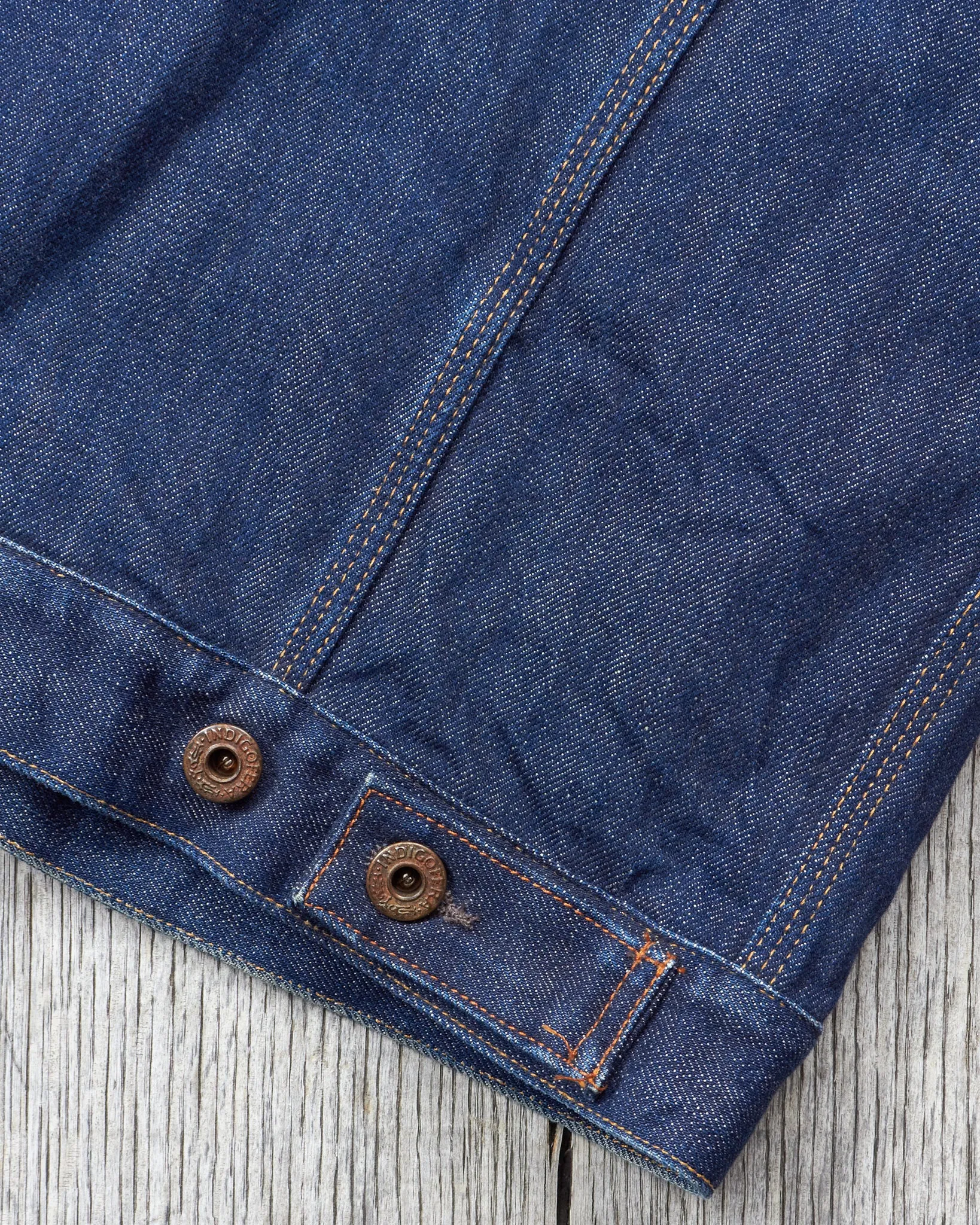 Second Hand Indigofera Grant Denim Jacket Size S
