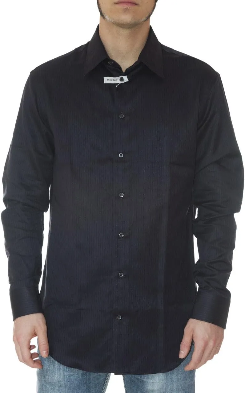 Shirt Uomo KCCM5LKCC69 Blue Scuro Size 39