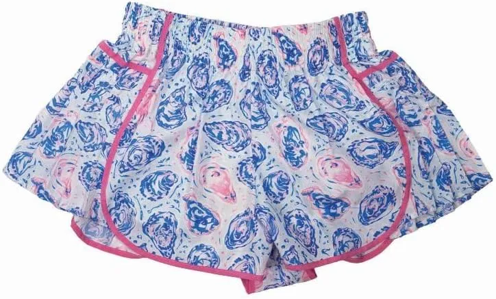 Simply Southern Pleated Shorts with Contrast Binding