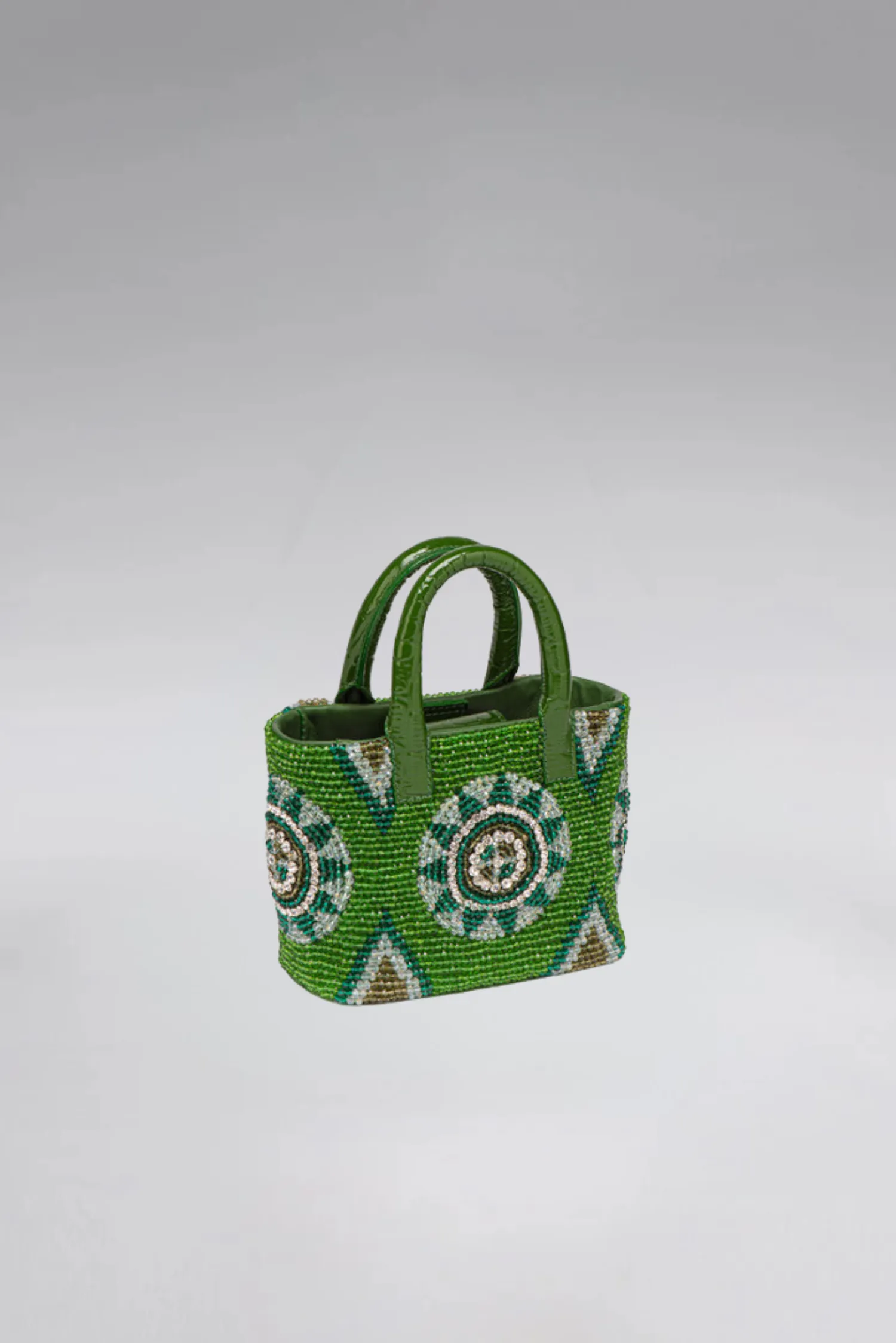 Small Arabia Patent Pop Tote