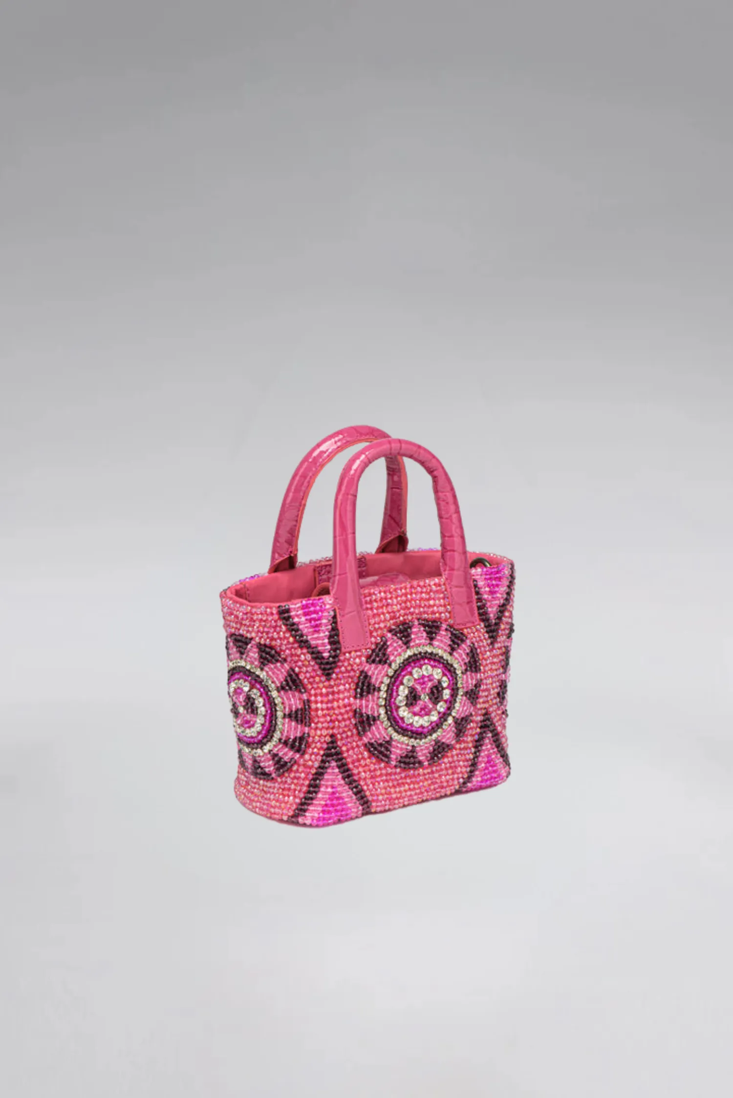 Small Arabia Patent Pop Tote