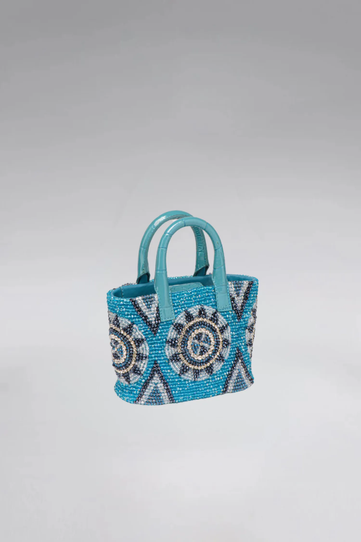 Small Arabia Patent Pop Tote