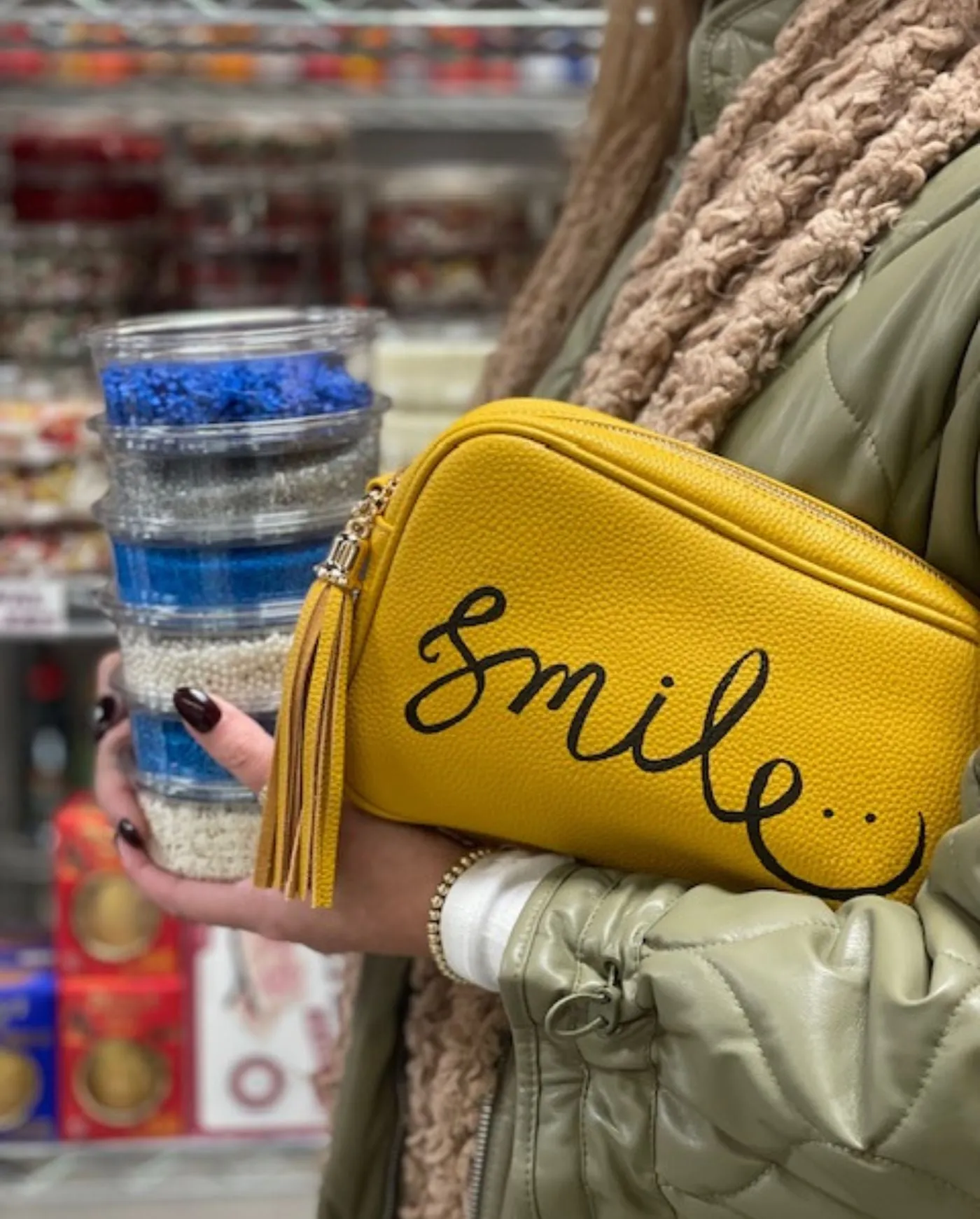 Smile Crossbody Bag