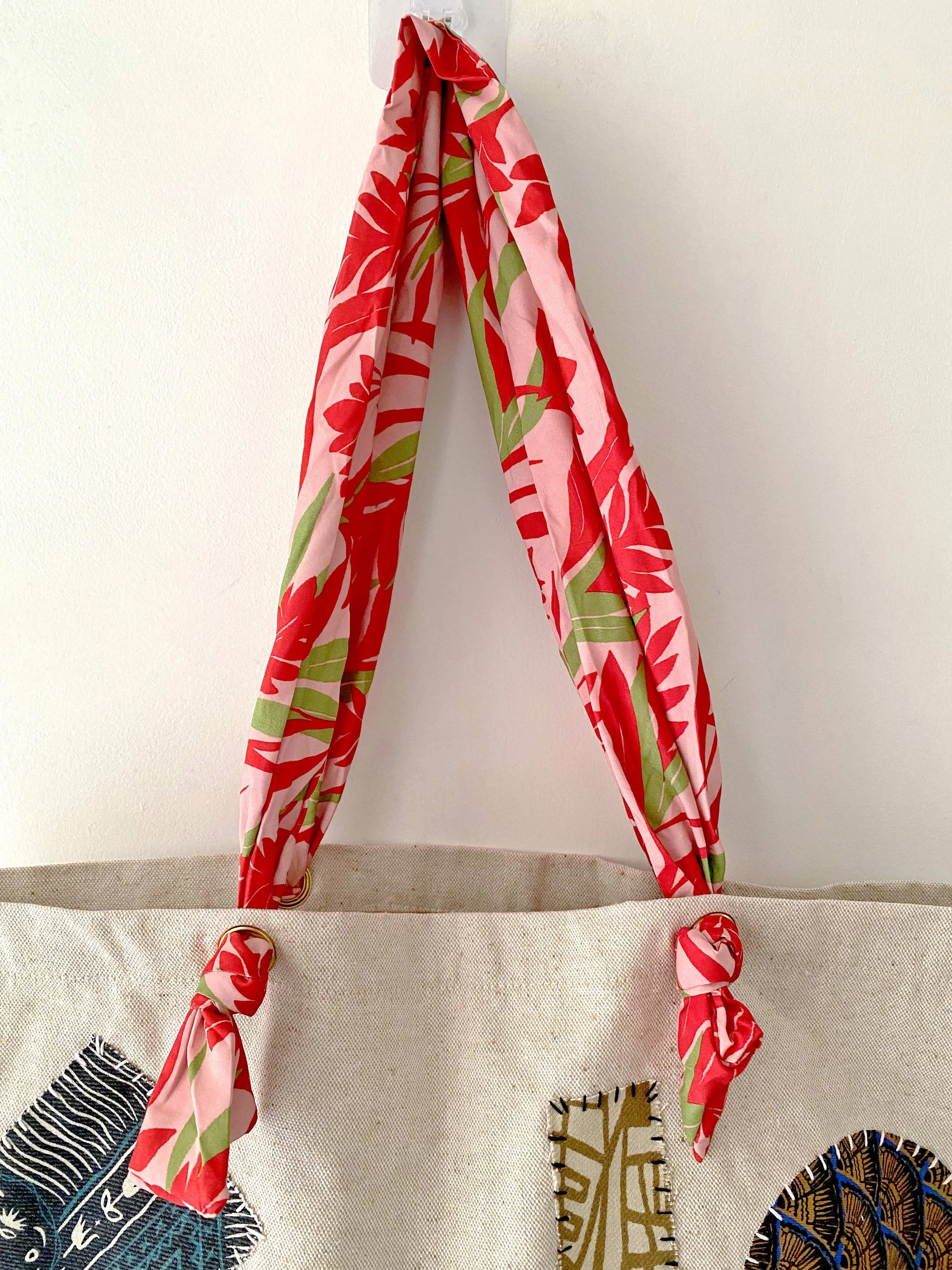Soft Straps Patchwork Tote