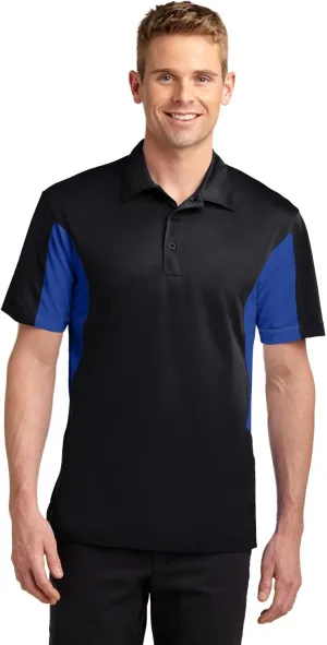 SPORT-TEK Side Blocked Micropique Sport-Wick Polo. ST655