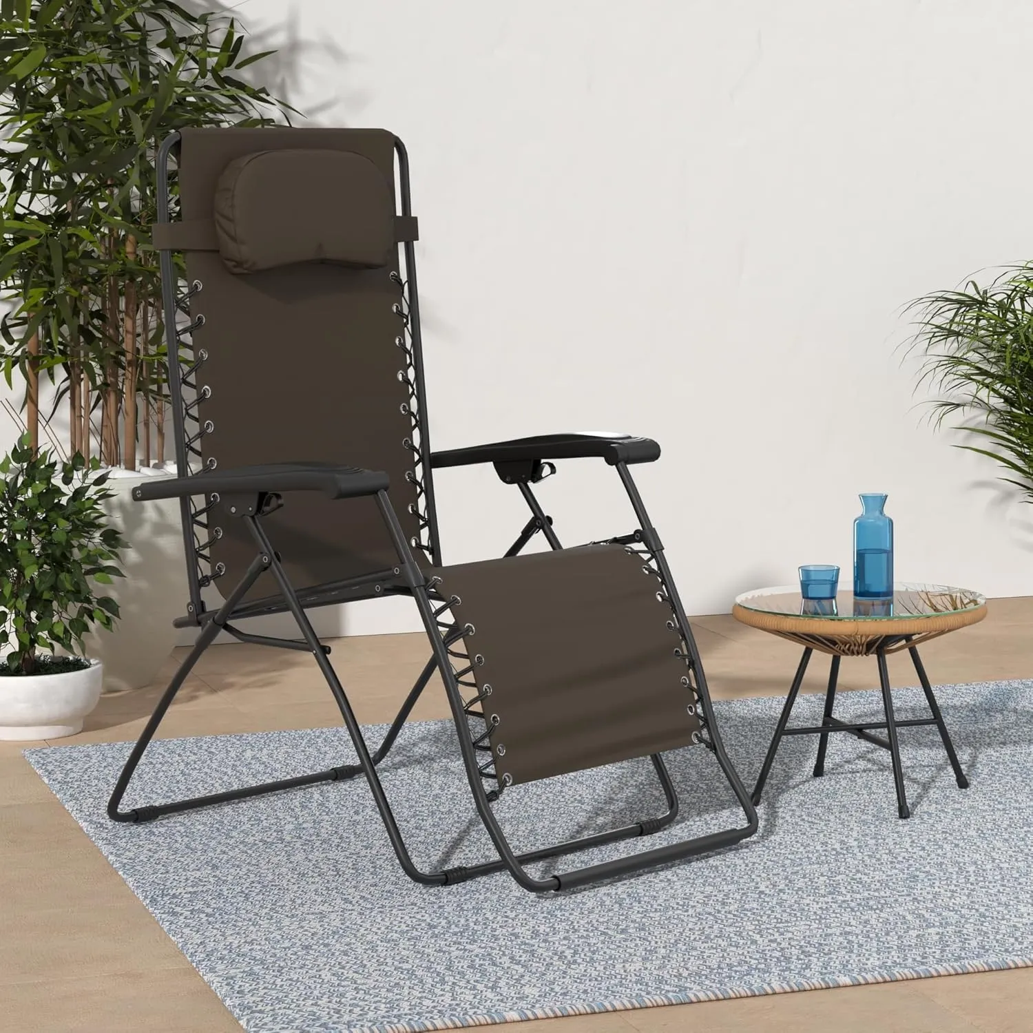 Sports Infinity Oversized Zero Gravity Chair, Brown