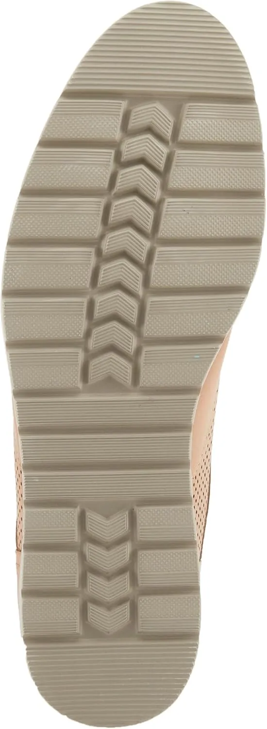Spring Step L'Artiste Men's Adler Hand-Painted Ombre Leather Shoes - Padded Collar, Rugged Rubber Sole