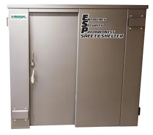 SR84X114G- Swisher ESP Safety Shelter- 20 Person Private / 12 Person Business