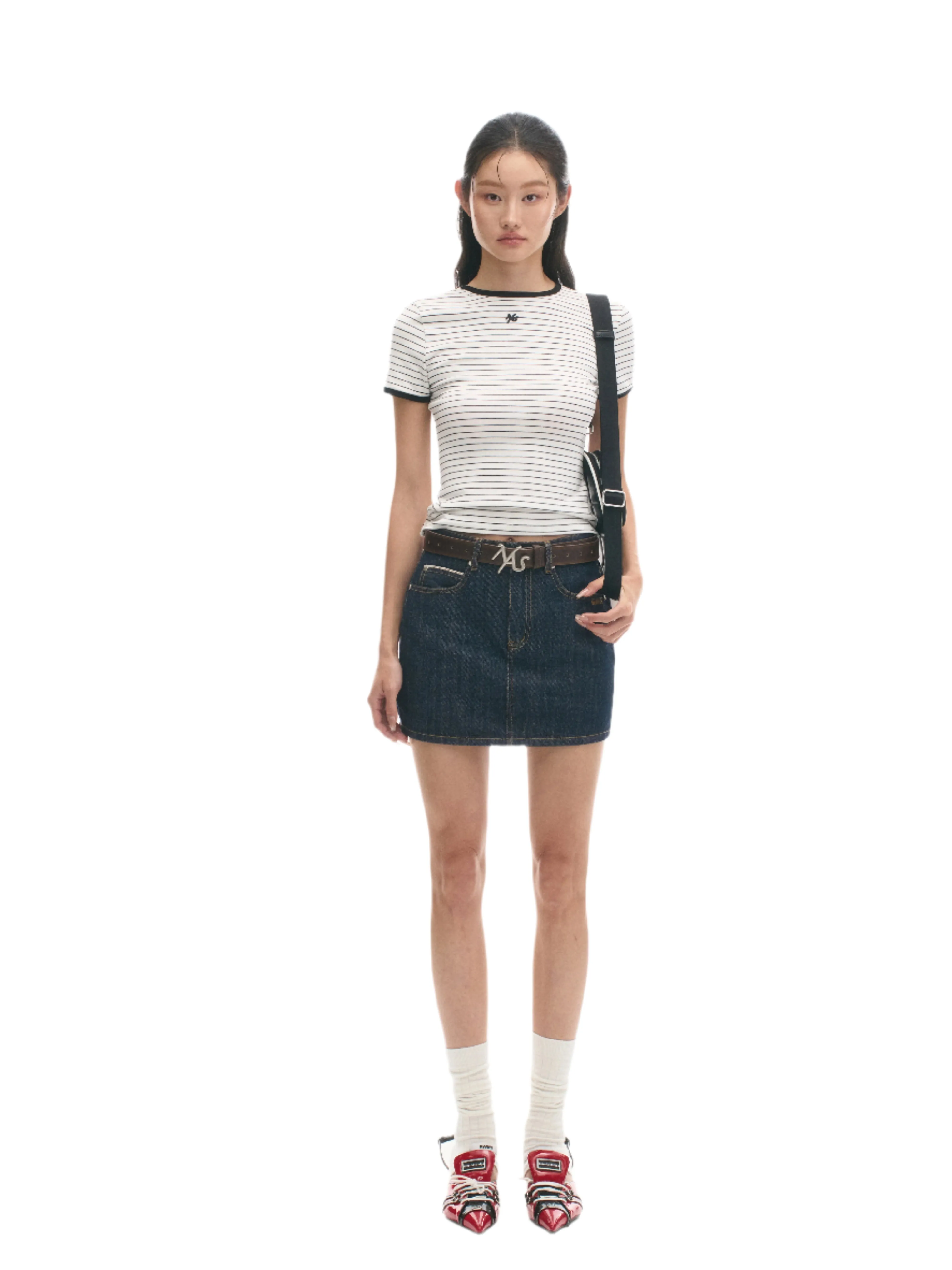 Stripe Holiday Tee