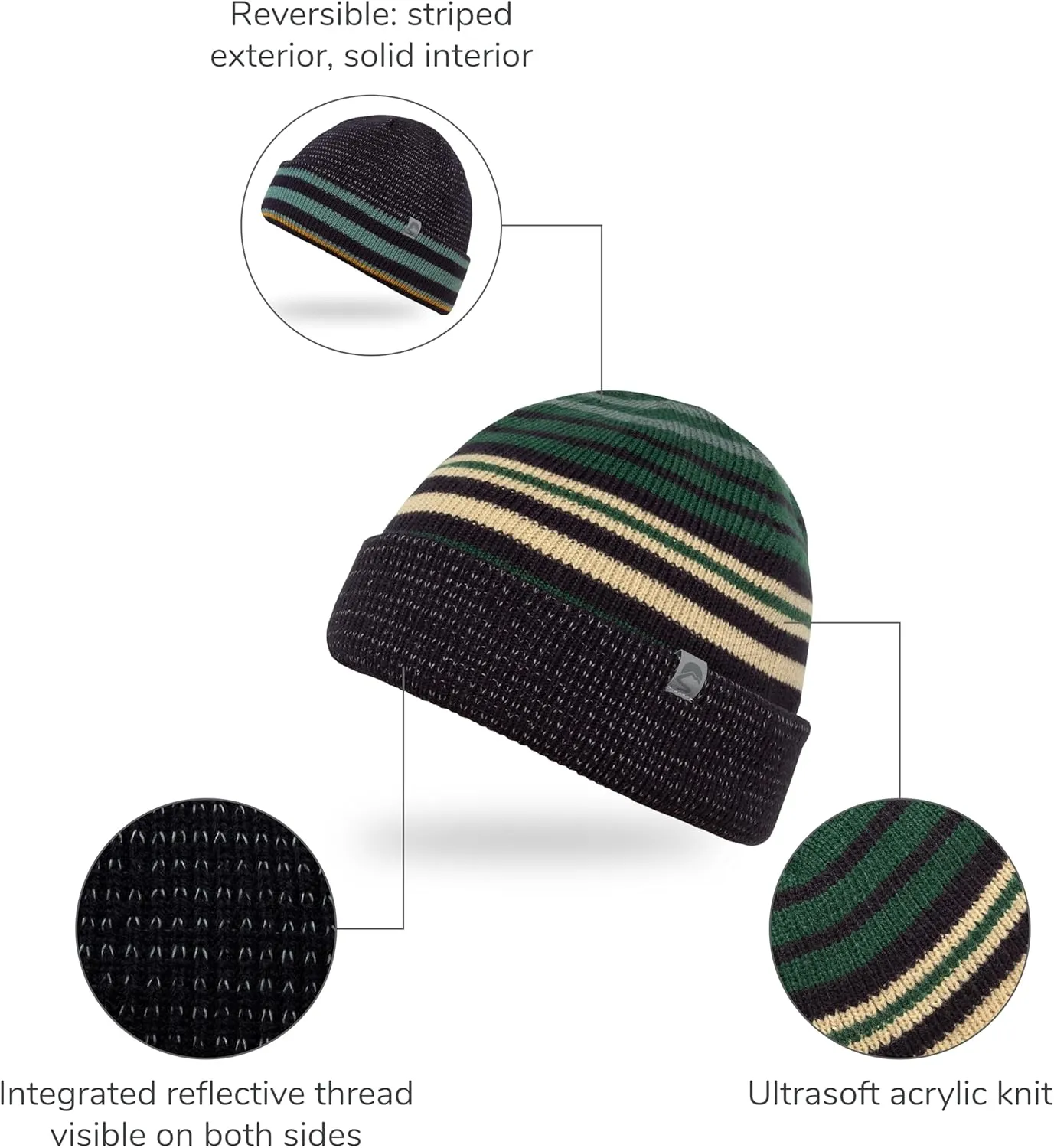 Sunday Afternoons Myriad Reflective Beanie