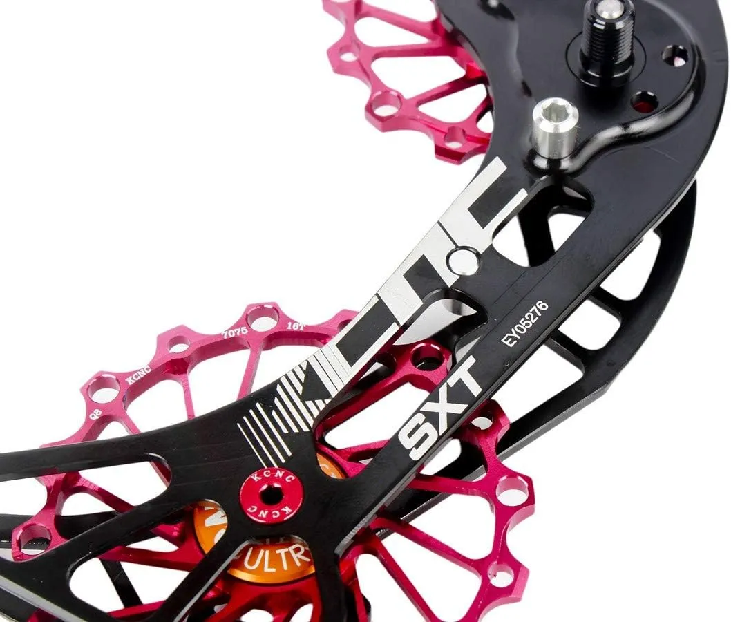 SXT Mountain E-Bike Bicycle Bike Oversized Pulley Rear Derailleur Cage OSPW for Shimano Deore XTR/XT/SLX M9000/M9050/M8000/M8050/M7000 11 Speed use