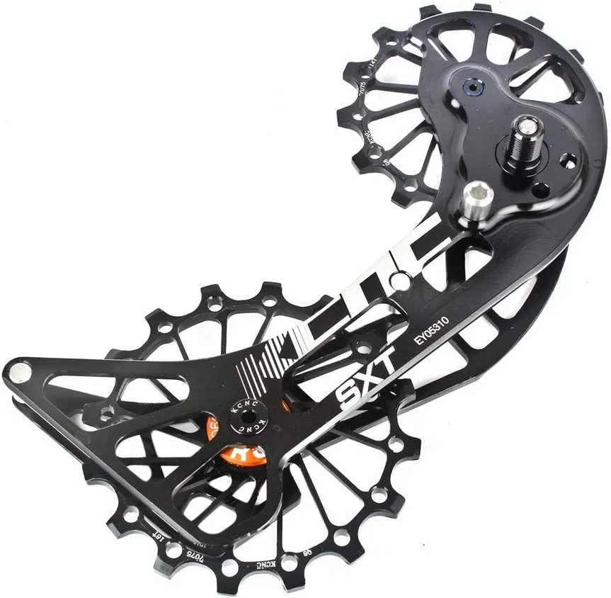 SXT Mountain E-Bike Bicycle Bike Oversized Pulley Rear Derailleur Cage OSPW for Shimano Deore XTR/XT/SLX M9000/M9050/M8000/M8050/M7000 11 Speed use
