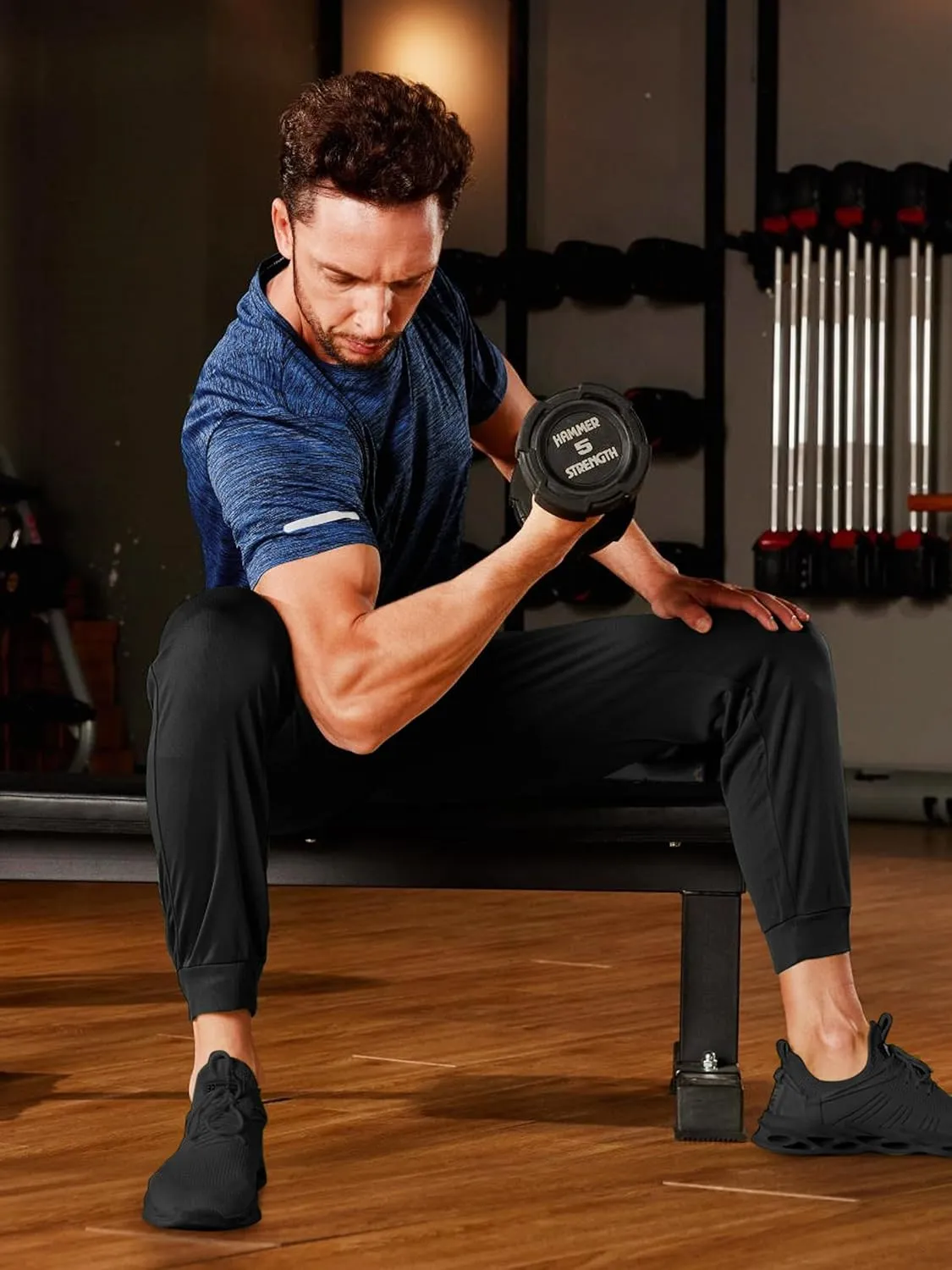 TACVASEN Mens Workout Shirts Short Sleeve Athletic Dry Fit Tshirts Shirts Running Gym Crewneck T-Shirts