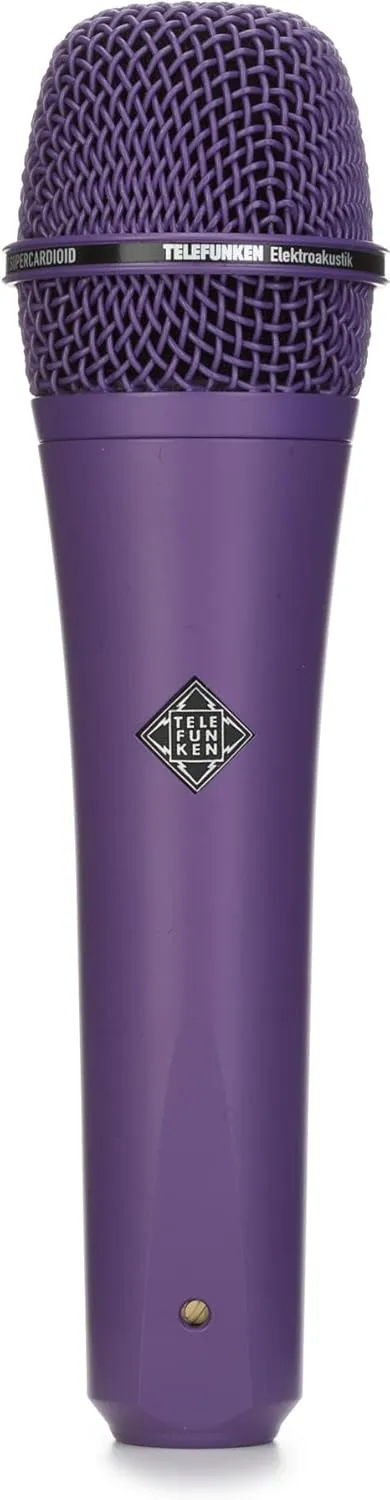 Telefunken M80 Supercardioid Dynamic Handheld Vocal Microphone - Purple