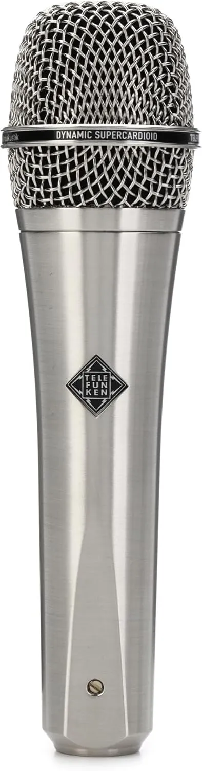 Telefunken M80 Supercardioid Dynamic Handheld Vocal Microphone - Satin Chrome