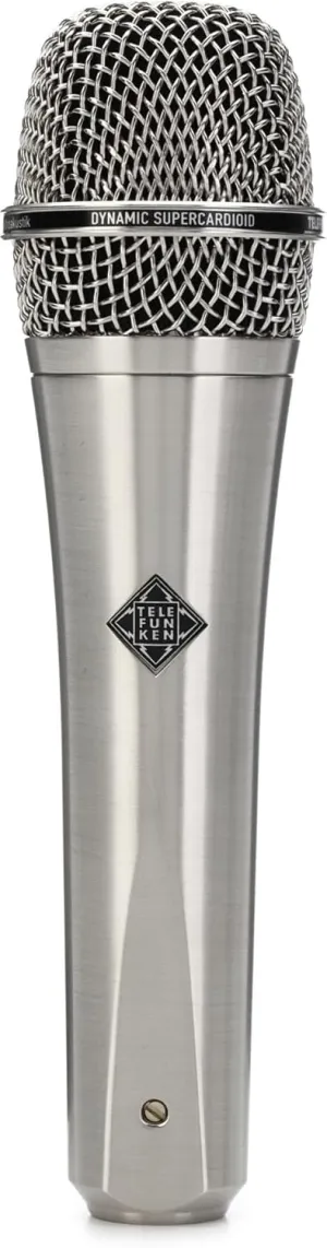 Telefunken M80 Supercardioid Dynamic Handheld Vocal Microphone - Satin Chrome