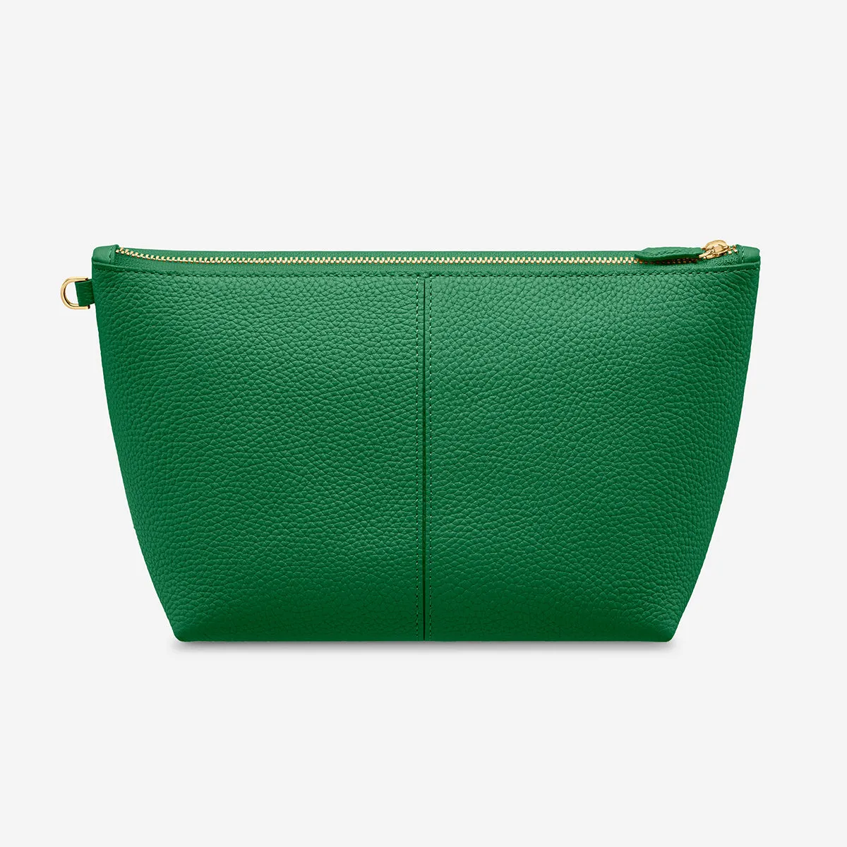 The Medium Flaire Pouch - Emerald Green